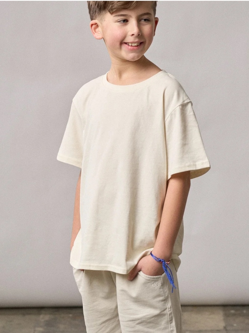 Little Bipsy Elevated Tee Almond 2-3T